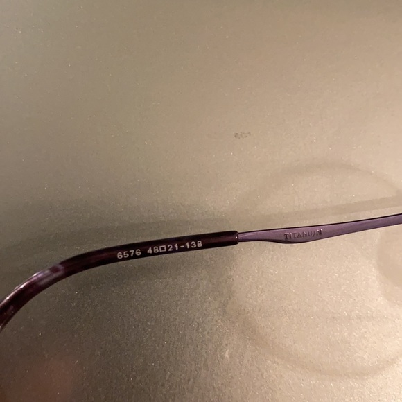 MARTINE SITBON new Titanium eyeglass frames #6576. - Picture 8 of 12